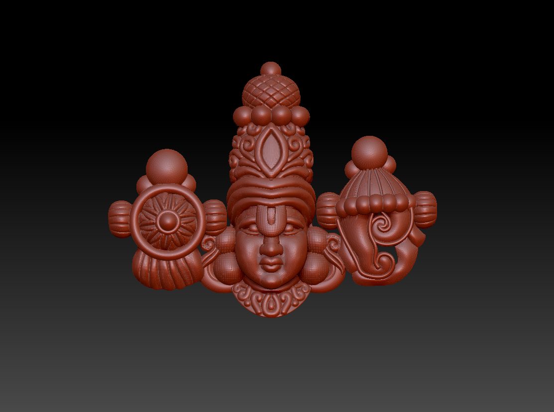 Balaji Maharaj Decorative Face Panel 000105
